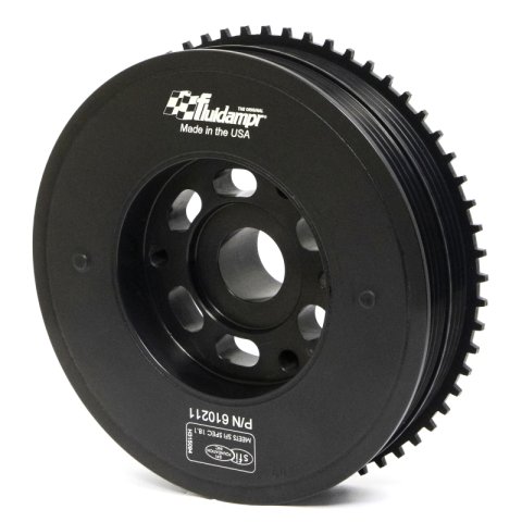 Fluidampr 13-18 Ford Focus ST 2.0L/15-23 Ford Mustang 2.3L EcoBoost Steel Internally Balanced Damper