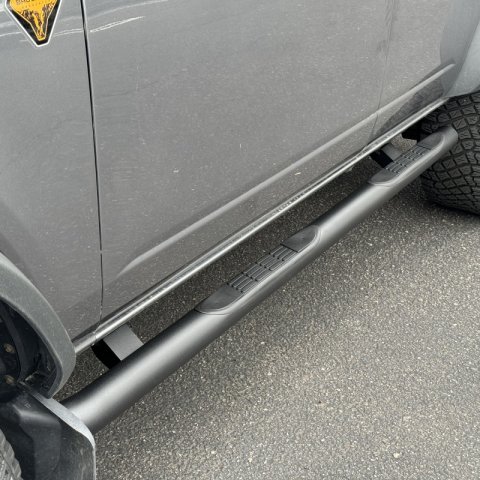 Go Rhino 21-26 Ford Bronco (4dr) 4000 Series Side Steps - Cab Length - Tex. Blk