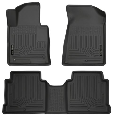 Husky Liners 25-26 Toyota 4Runner Weatherbeater Front & 2nd Seat Floor Liner - Black