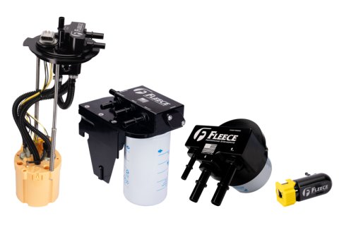 Fleece Performance 17-24 Ford F-250 6.7L Long Bed Complete Fuel System Upgrade Kit w/Lift Pump