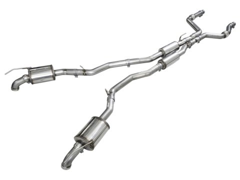 AWE Tuning 2021+ Ford Explorer Tremor 3.0TT 0FG Dual Rear Exit Exhaust w/ Bash Guard