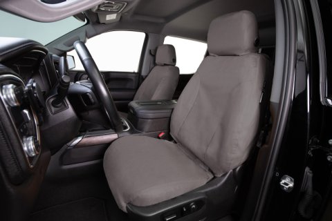 Covercraft 26-Toyota RAV4 LE SeatSaver Custom Seat Cover - Polycotton Misty Grey