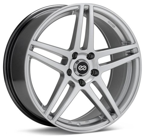 Enkei RSF5 16x7 5x100 45mm Offset 72.6mm Bore Hyper Silver Wheel