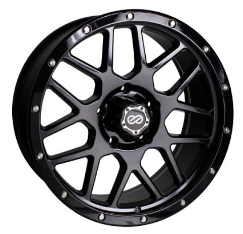 Enkei Matrix 18x9 6x139.7 10mm Offset 108mm Bore Black Wheel