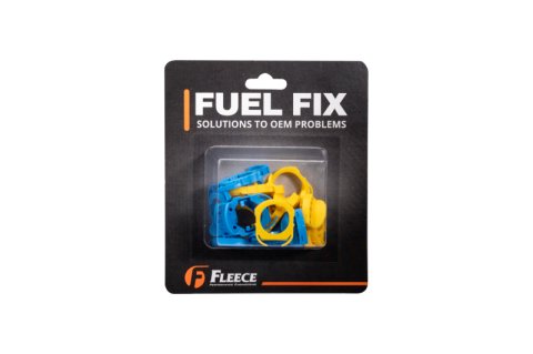 Fleece Performance Universal 11-26 Ford Powerstroke 6.7L Fuel Line Retaining Clips - 14 Pack