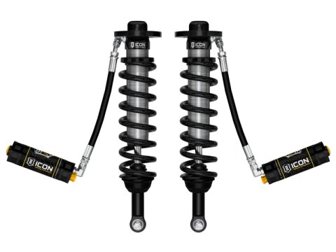 ICON 2021+ Ford F150 2WD 0-3in Lift Front V.S. 2.5 Series Coilovers Extended Travel RR w/ CDCV -Pair