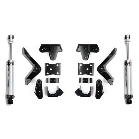 QA1 2019+ Chevrolet Silverado / GMC Sierra 1500 Double Adjustable Rear Drop Kit - 3in to 5in Drop