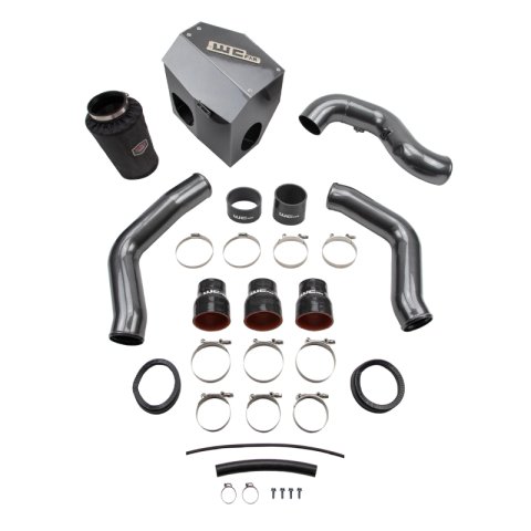 Wehrli 13-18 Cummins 6.7L High Flow Intake Bundle Kit Stage 2- Cat Yellow