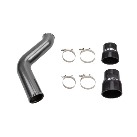 Wehrli 19-24 Cummins 6.7L Passenger (Hot) Side 3.5in Intercooler Pipe - Gloss White