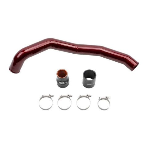 Wehrli 01-04 GM Duramax LB7 Driver Side 3in Intercooler Pipe - Fine Texture Black