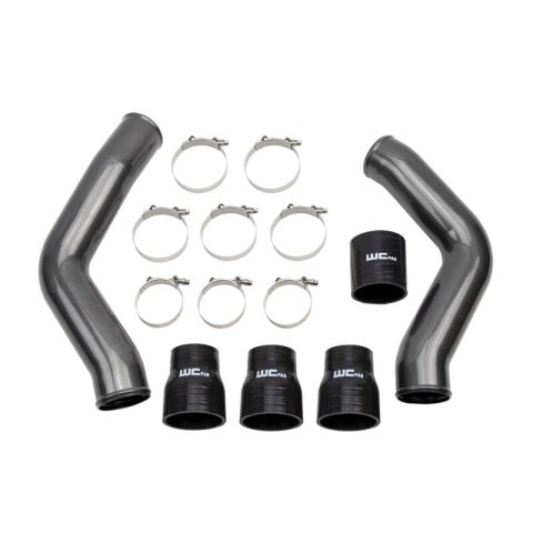 Wehrli 13-18 Cummins 6.7L 3.5in High Flow Intake Bundle Kit Stage 1 - Bengal Red