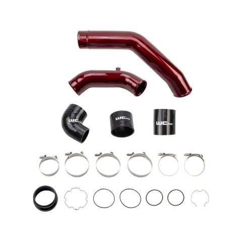 Wehrli 17-25 Ford Power Stroke 6.7L High Flow Intercooler Pipe Kit - Deore Gold