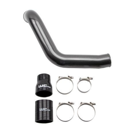 Wehrli 04.5-05 GM Duramax LLY Passenger Side 3in Intercooler Pipe - Bengal Grey