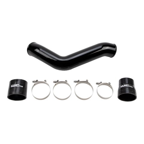 Wehrli 19-24 Cummins 6.7L Driver Side 3.5in Intercooler Pipe - Gloss Black