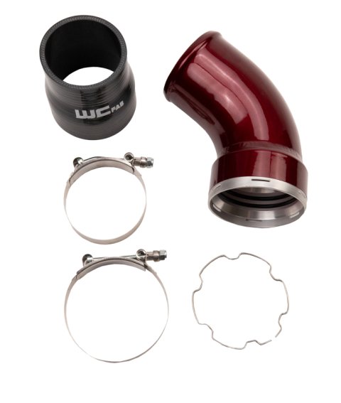 Wehrli 06-10 GM Duramax LBZ/LMM Intercooler Outlet Elbow Kit - Deore Gold