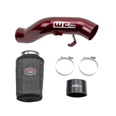 Wehrli 03-07 Ford Power Stroke 6.0L 4in Intake Kit - Candy Teal