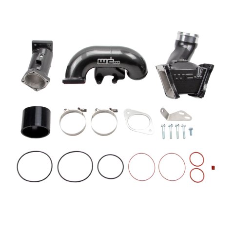 Wehrli 07.5-10 GM Duramax LMM 3in Y-Bridge Kit - Candy Red