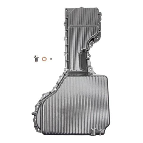 Wehrli 20-26 GM Duramax WCFab X PPE High Capacity Aluminum Oil Pan - Bronze Chrome
