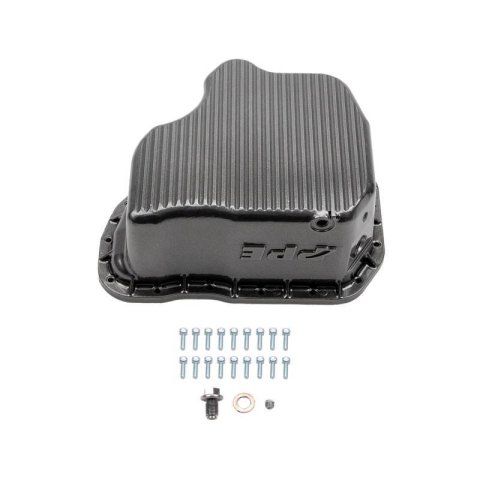 Wehrli 01-10 GM Duramax WCFab X PPE High Capacity Aluminum Oil Pan - Gloss White