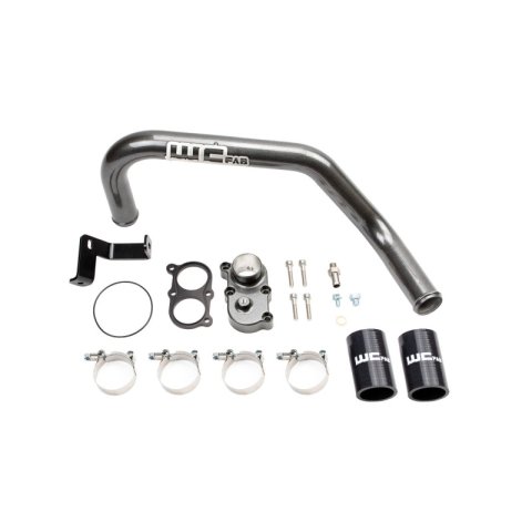 Wehrli 06-10 GM Duramax LBZ/LMM (Dual CP3) Thermostat Housing Kit - Kiwi Green
