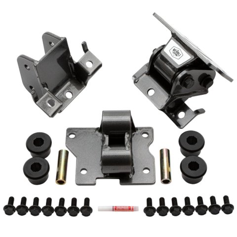 Wehrli 01-10 GM Duramax LB7/LLY/LBZ/LMM Heavy Duty Engine Mount - Cat Yellow