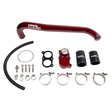 Wehrli 01-05 GM Duramax LB7/LLY Thermostat Housing Kit - Sparkle Copper