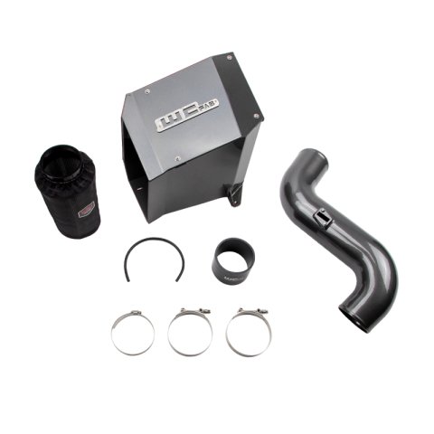 Wehrli 07.5-10 GM Duramax LMM 4in Intake Kit - Fine Texture Black