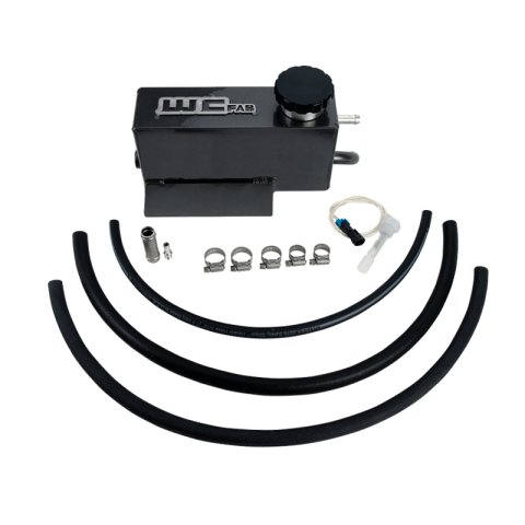 Wehrli 11-16 GM Duramax LML Twin Turbo Style Coolant Tank - RAW