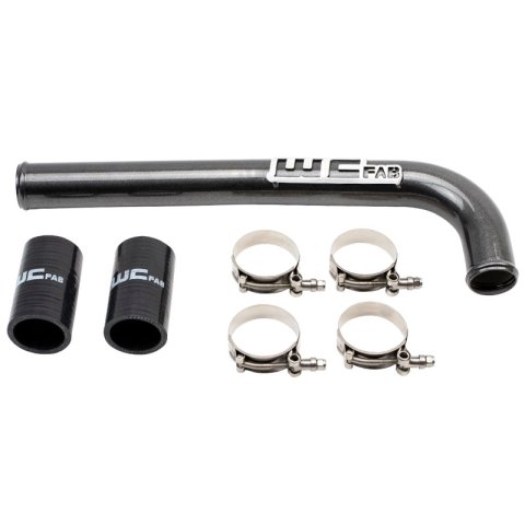 Wehrli 10-18 Cummins 6.7L Upper Coolant Pipe - Bengal Grey