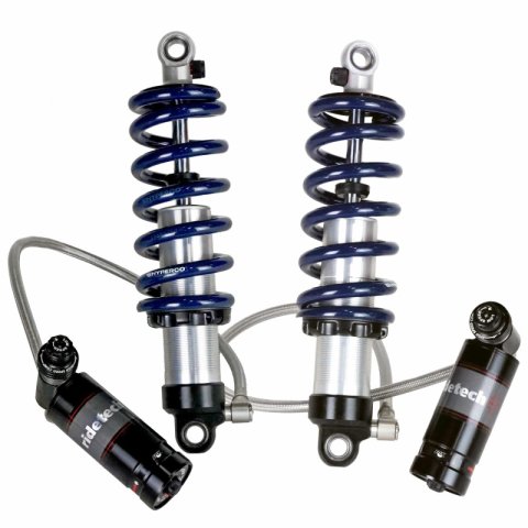 Ridetech 2015+ Ford F150 4WD Performance TQ Coilover System w/ 4-Link (No Notch) (Bundled Kit)