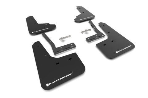 Rally Armor 2026+ Subaru Trailseeker Black UR Mud Flap w/White Logo