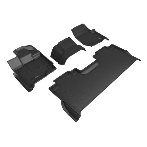 3D MAXpider 21-26 Ford F-150 Supercrew Kagu Black Full Set