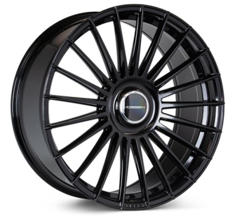 Vossen HF8 - 22x12 - ET42 - 5x112 - 66.56 - DEEP - GB - GLOSS BLACK
