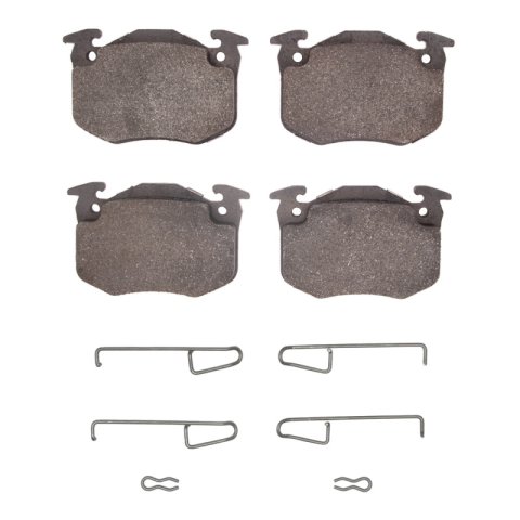 R1 77-89 Peugeot 604 Front Optimum OE Brake Pads & Hardware Kit
