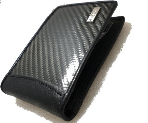 StreetFactor Garage Genuine Carbon Fibre Leather Wallet Men