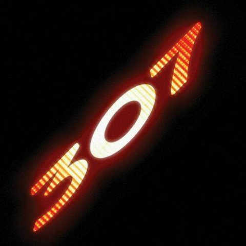 307 Pug Hatch Glowing Brakelight Overlay Decal Sticker