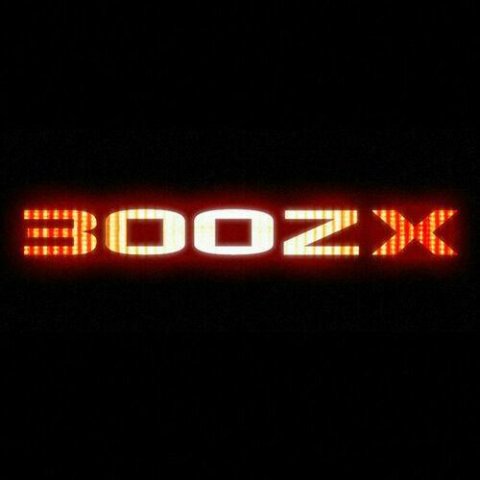 300ZX Fairlady Z Glowing Brakelight Overlay Decal Sticker