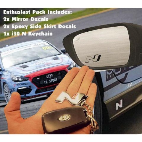 Hyundai i30N Enthusiast Pack Decal Sticker
