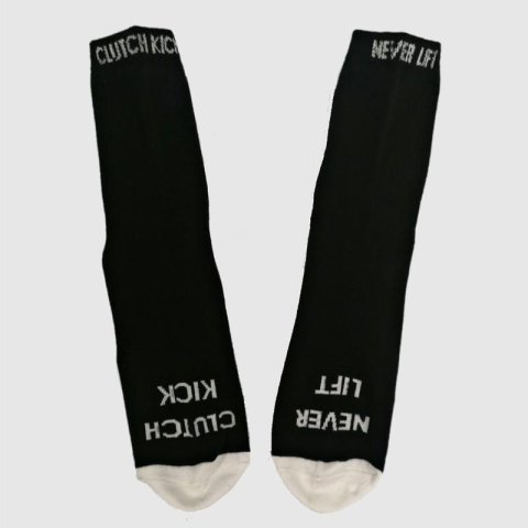 Clutch Kick Never Lift Socks - Black