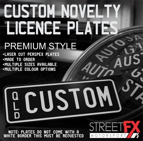 PREMIUM STYLE Custom Novelty Licence Plates