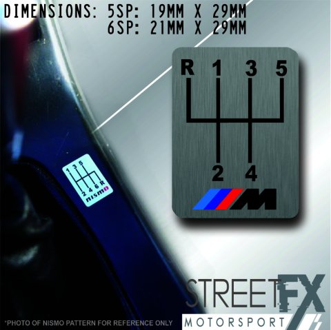 M SERIES GearShift H-Pattern
