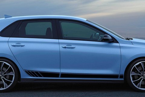i30N I30 Side Door Stripe Sticker