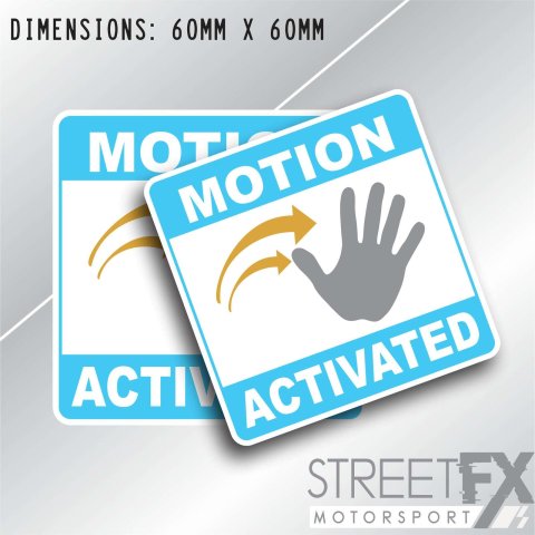 Motion Activated Wave Hand Here Sticker Funny Humour Car  Ute 4x4 Pop Culture