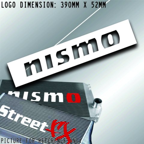 Nismo Intercooler cooler front mount stencil Sticker Decal car jdm drift race