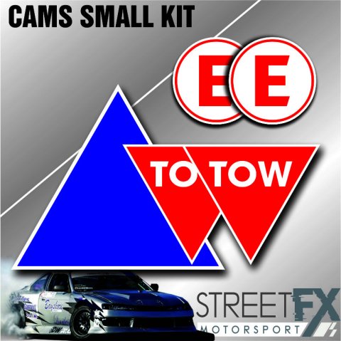 CAMS Approved SMALL Sticker Rally Drift Motorsport Racing Track Racing JDM