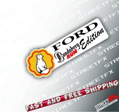 Ford Rum Edition Sticker
