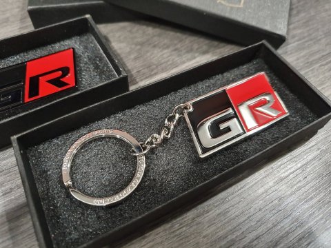 Limited Edition Chrome GR Keyring - Shadow Chrome