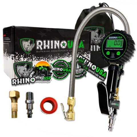 Rhino USA 200 Psi Digital Tire Inflator Gauge