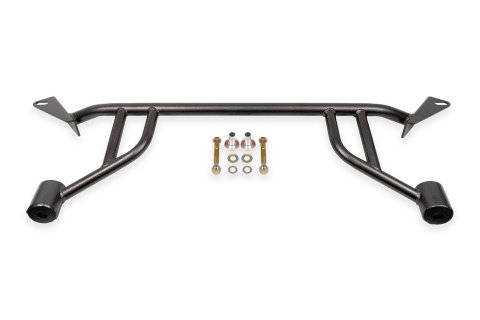 BMR 24-25 Ford Mustang S650 Chassis Brace Front Subframe 4-point - Black Hammertone