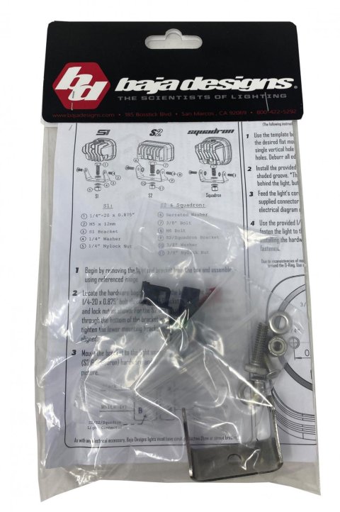 Baja Designs S1 Series Mounting Bracket - Single